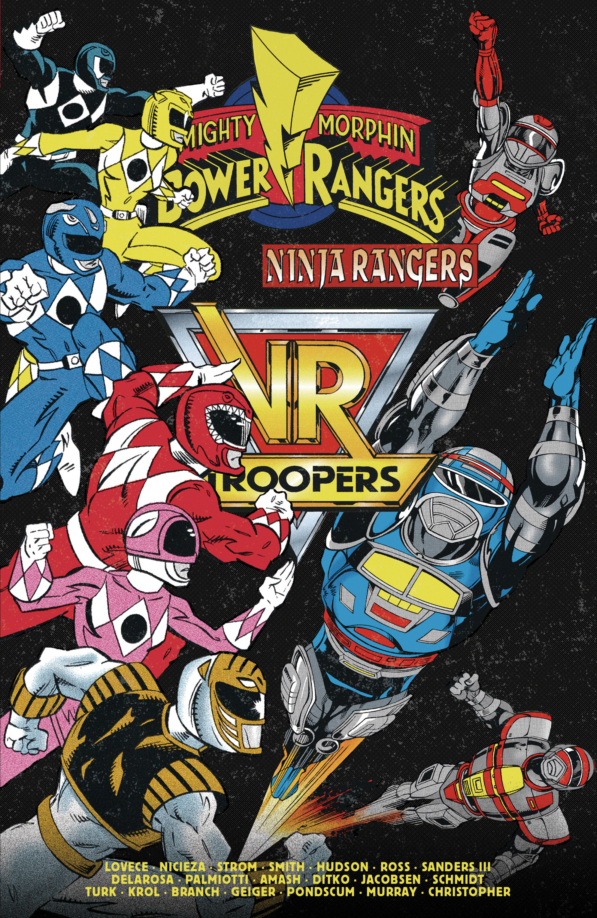 Power Rangers Ink VR Troopers/Power Rangers Flipbook Facsi… | Ink & Power